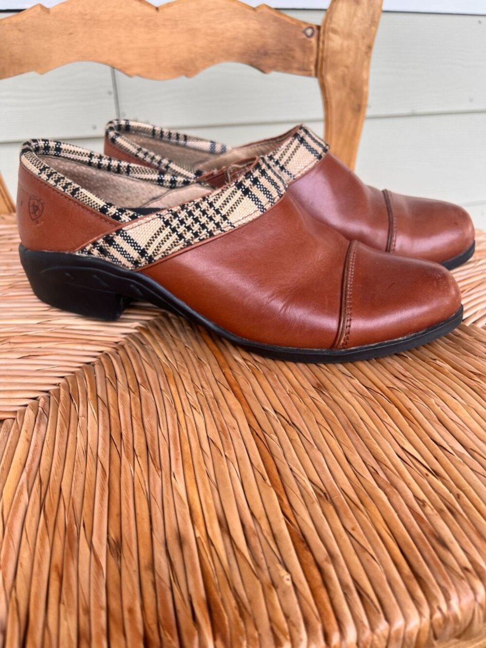 Ariat Womens Mule country clogs Santa Cruz Baker Pattern Size 7.5B